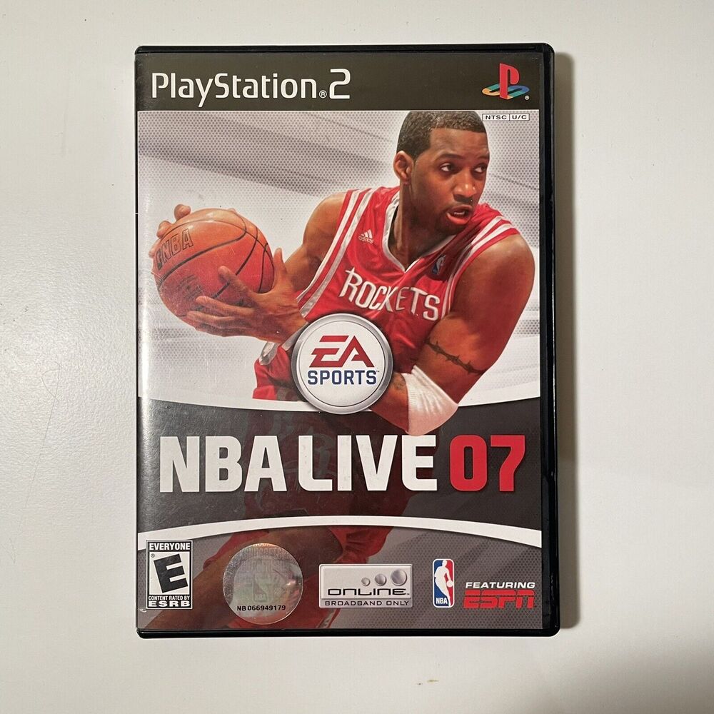 NBA Live 07 (Sony PlayStation 2, 2006) PS2 Complete w/ Manual CIB